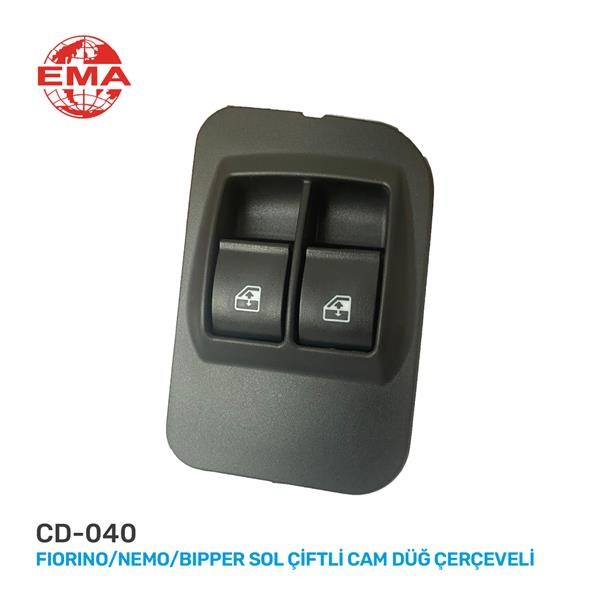 Cam Açma Düğmesi Anahtarı Sol Çiftli-Çerçeveli EMA