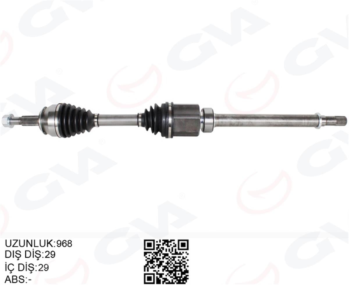 Nissan Qashqai (13>) 1.6L Dci R9m Aks Komple Sağ Otomatik 391004Eb2a