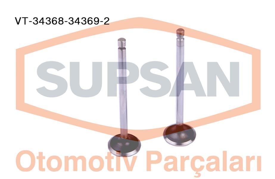 Cummins QSB 5.9L 6 Silindir BMC Pro 625 Probus 24V ISB6.7 Euro6 Supap Takımı SUPSAN