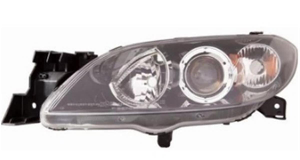 Mazda 3 Sedan 2003-2008 Sol Ön Far Depo (Elektrikli/Manuel)