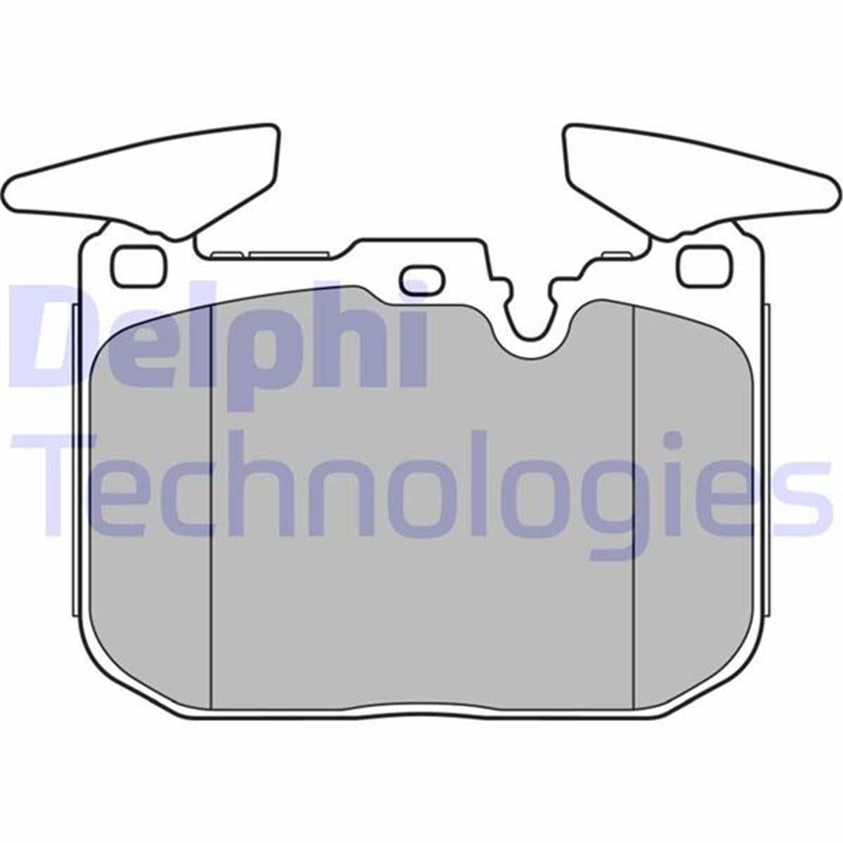 Bmw F20/F21 1 Serisi Ön Fren Balatası Delphi