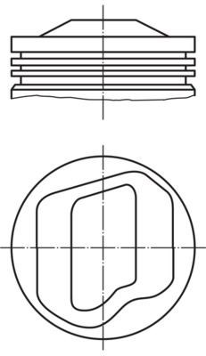 BMW Piston Komple 89 MM MAHLE