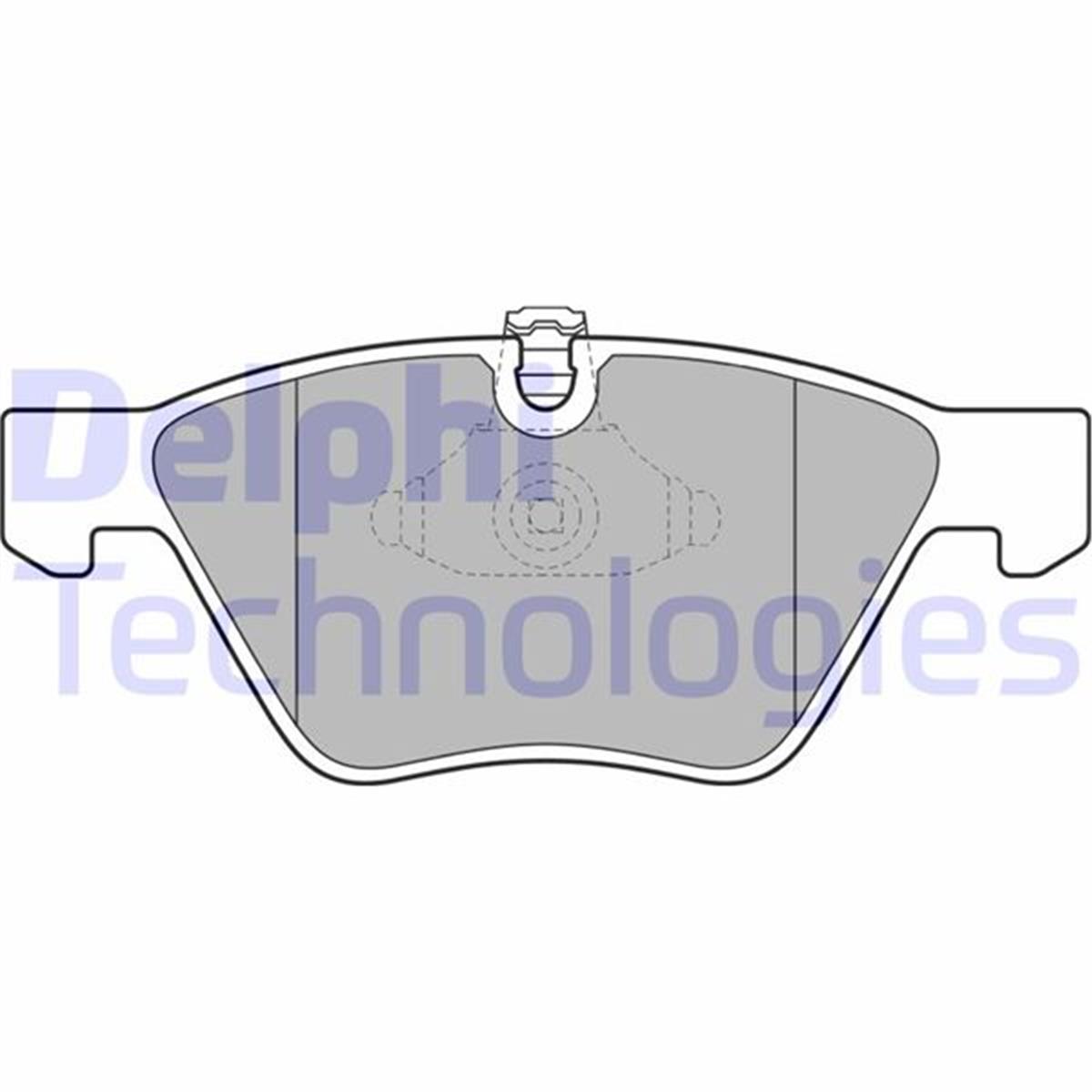 Bmw E60 E61 E90 E91 E92 E93 E84 E89 Fren Balatası Ön 34116763617-34116763618