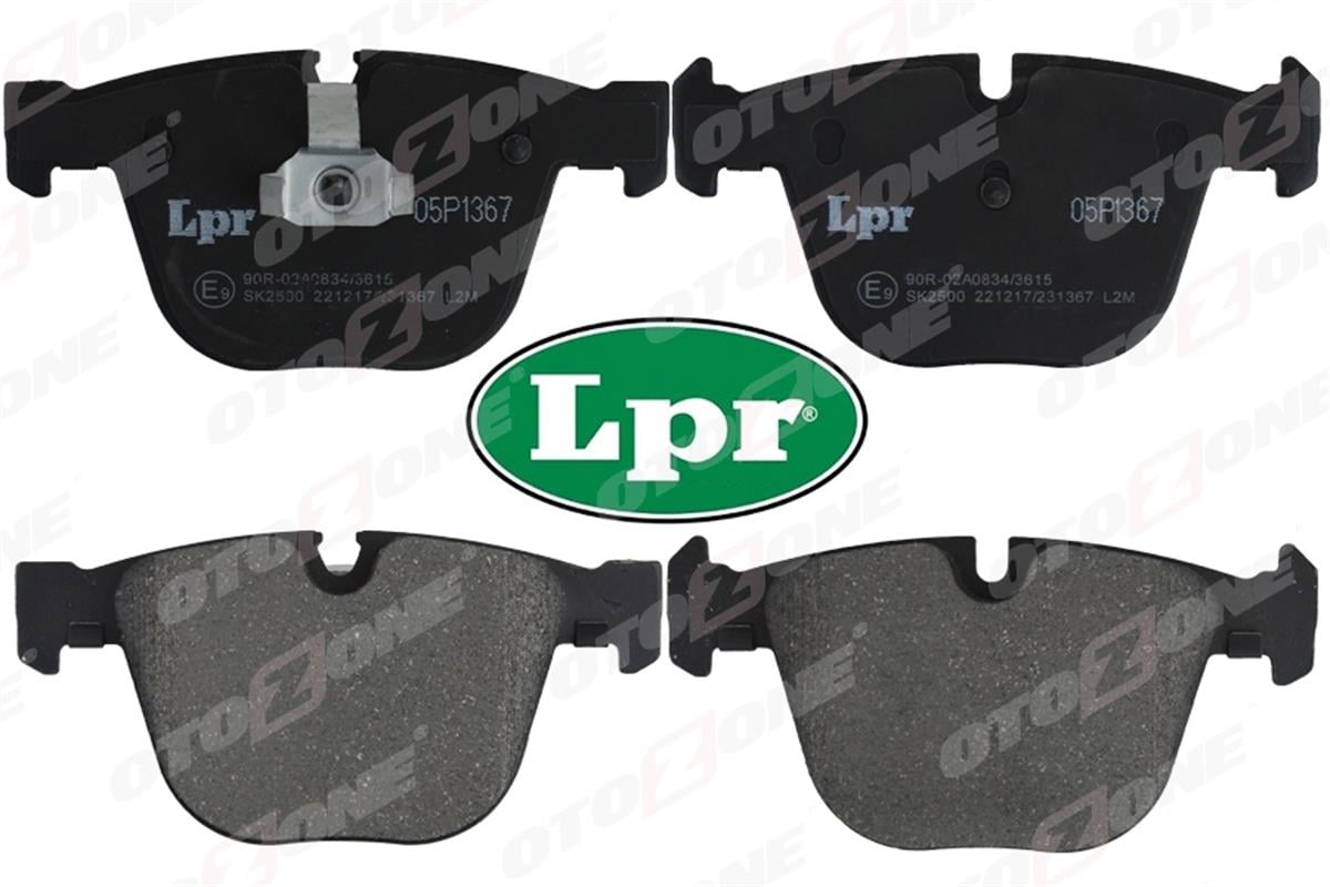 Bmw E60 E61 E63 E64 E65 E66 E70 F15 E71 E72 F16 Fren Balatası Arka 34216768471