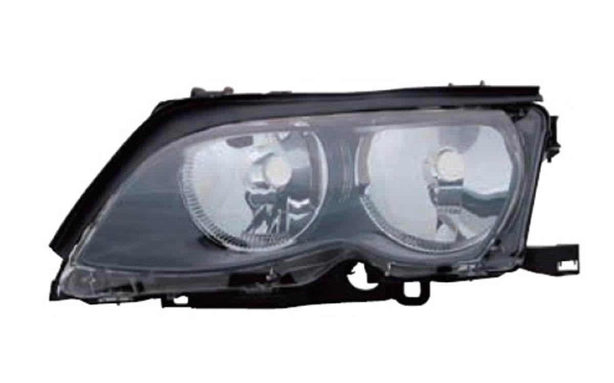 Bmw 3 E46 Ön Far Motorlu Siyah Sol (2001-2004) 63126910955