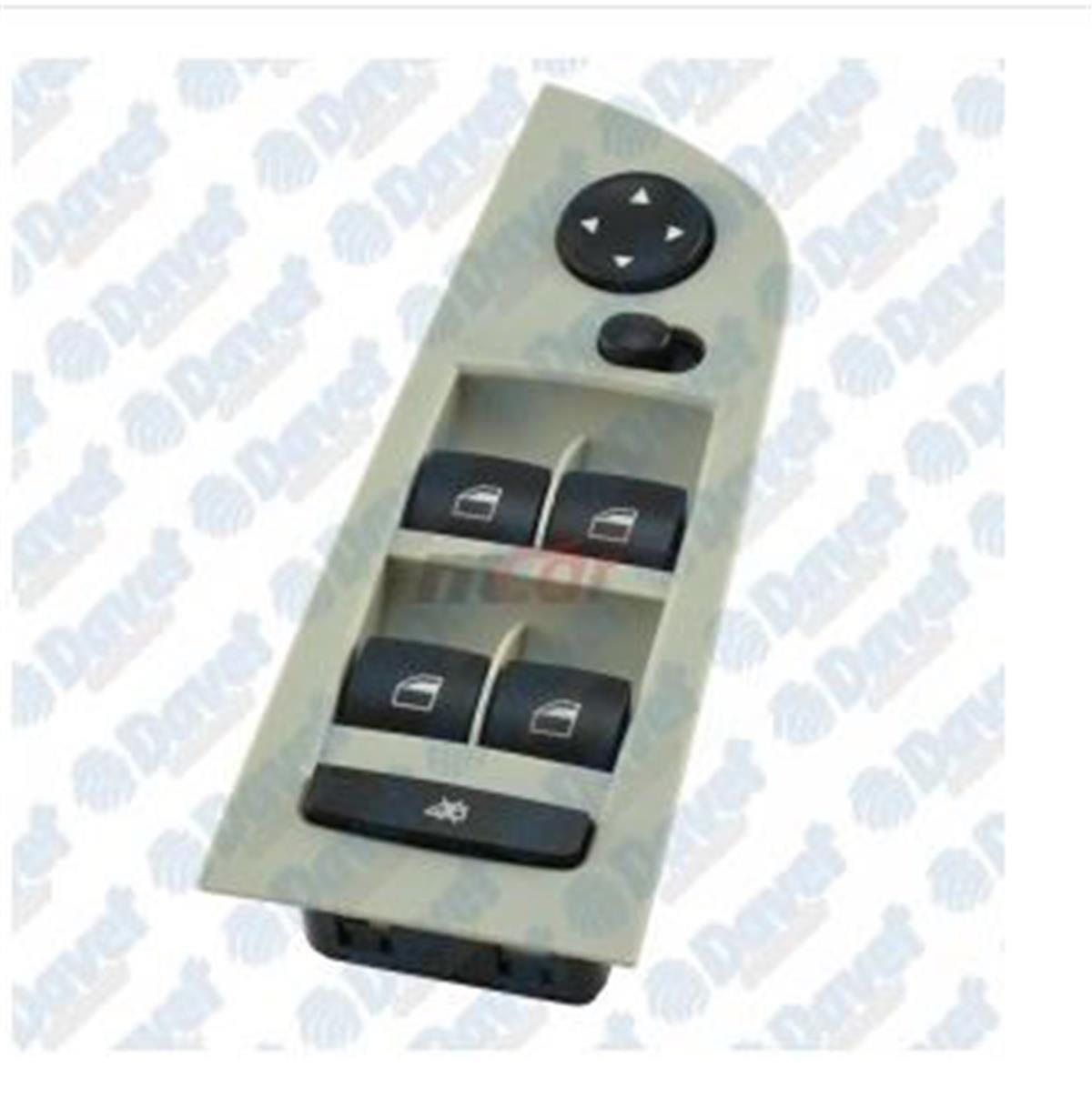 Bmw Sol Dörtlü Gri Çerçeveli Katlanmaz Cam Düğmesi Mcar