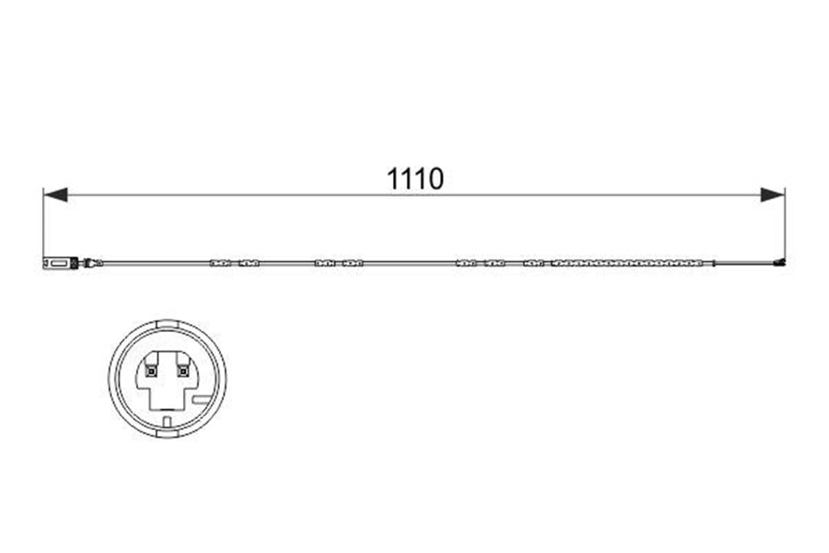 Balata Fişi Arka Bmw E81 E82 E87 E88 E90 E91 E92 E93 34356792564