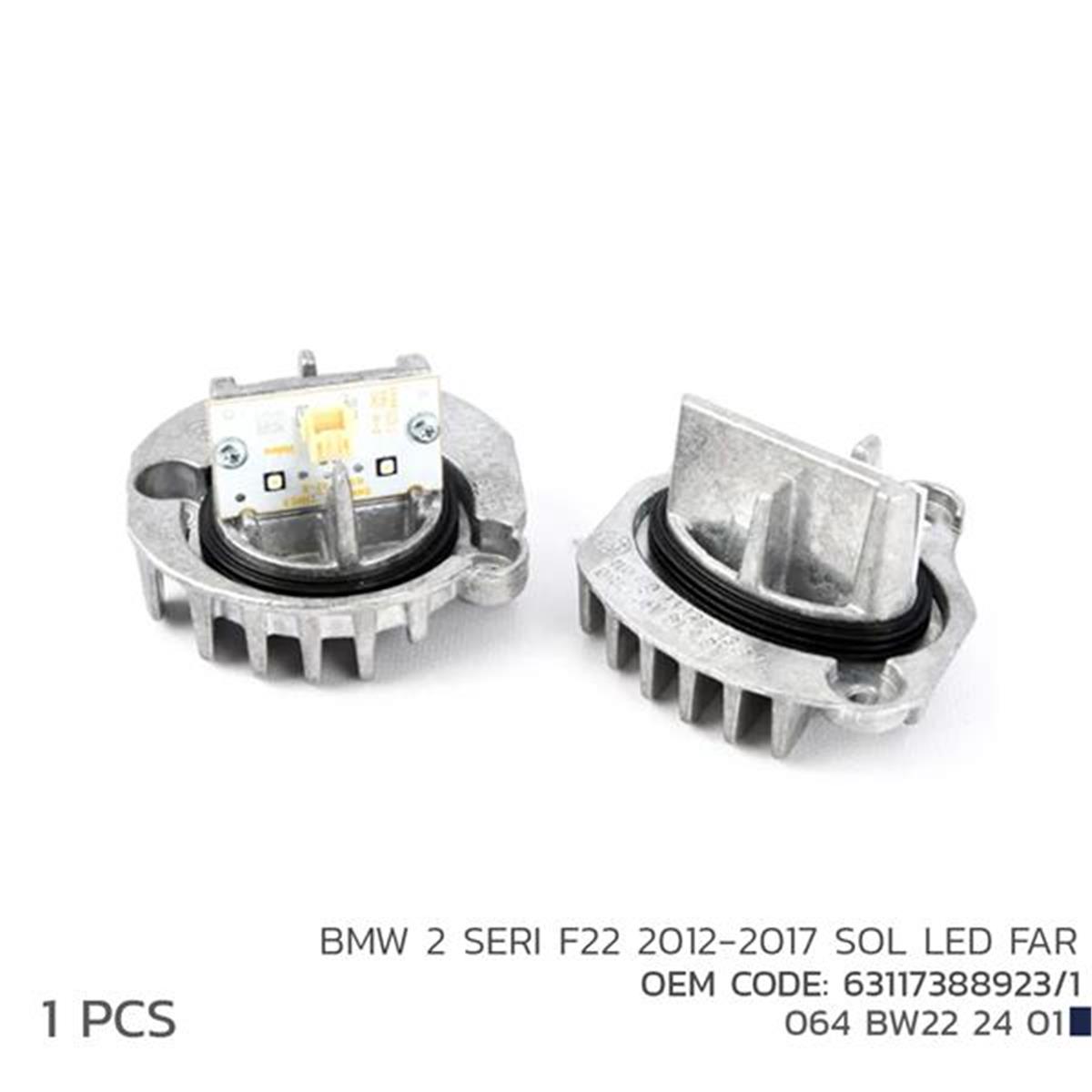 Bmw 2 F22 (2012-2017) Sol Led Far Modül 63117388923-1