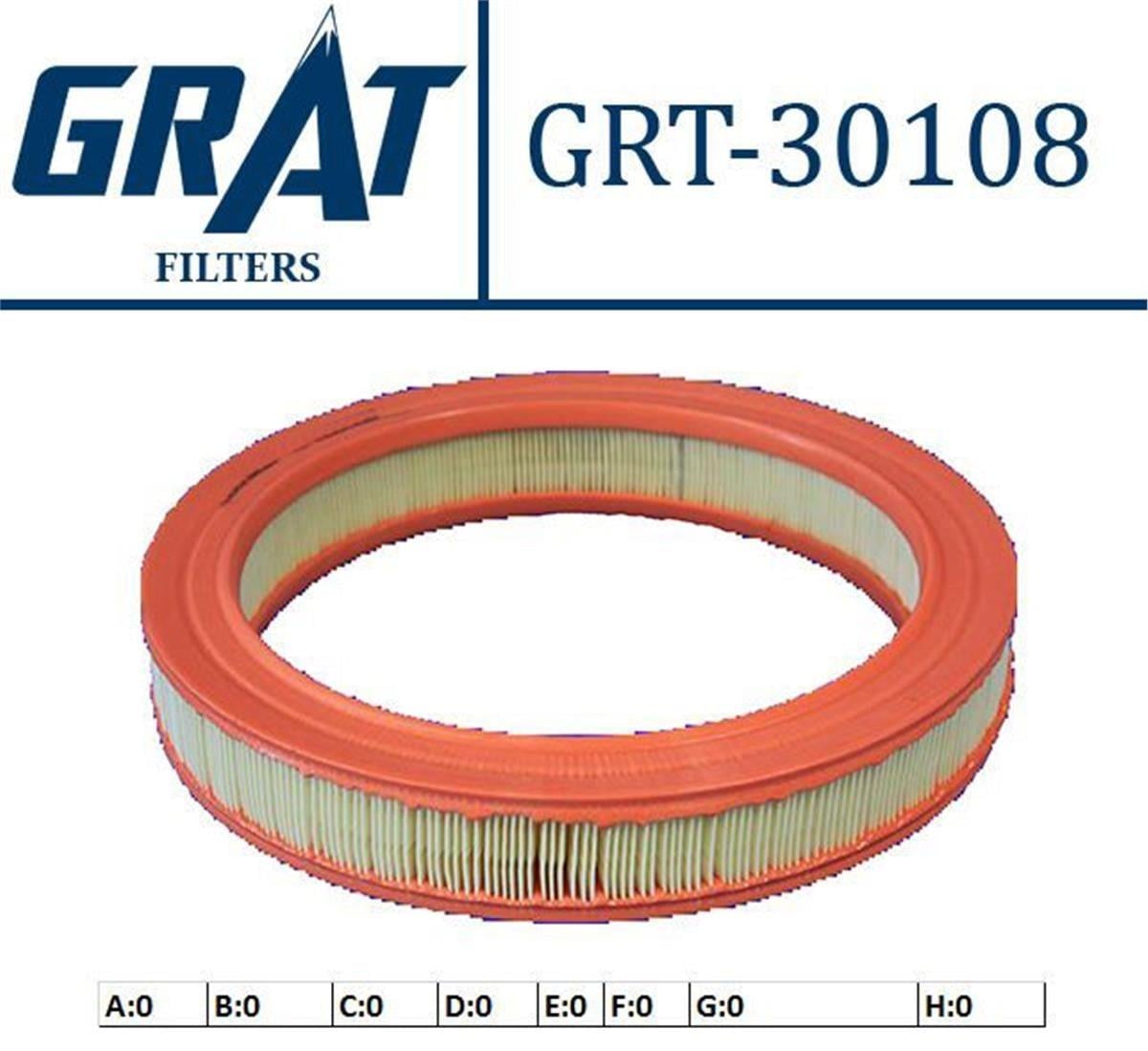 Bmw E21 E30 E12 E28 Hava Filtresi Grat 315 316 318 518 1981-1991