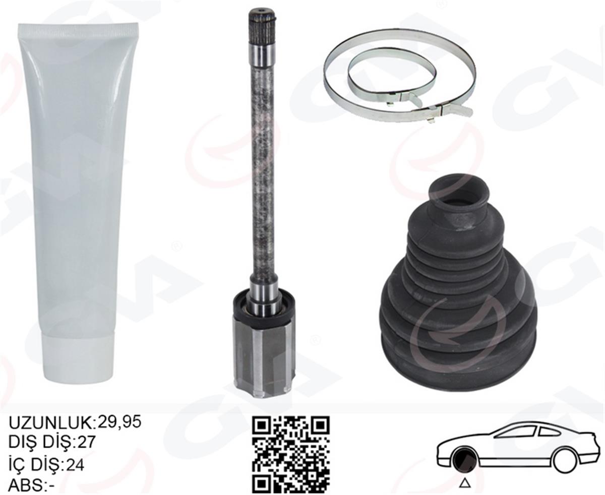 Bmw F10 F12 F13 F06 Xdrive Aks Mili Ön İç Sağ 485Mm 31607618680-31607593044