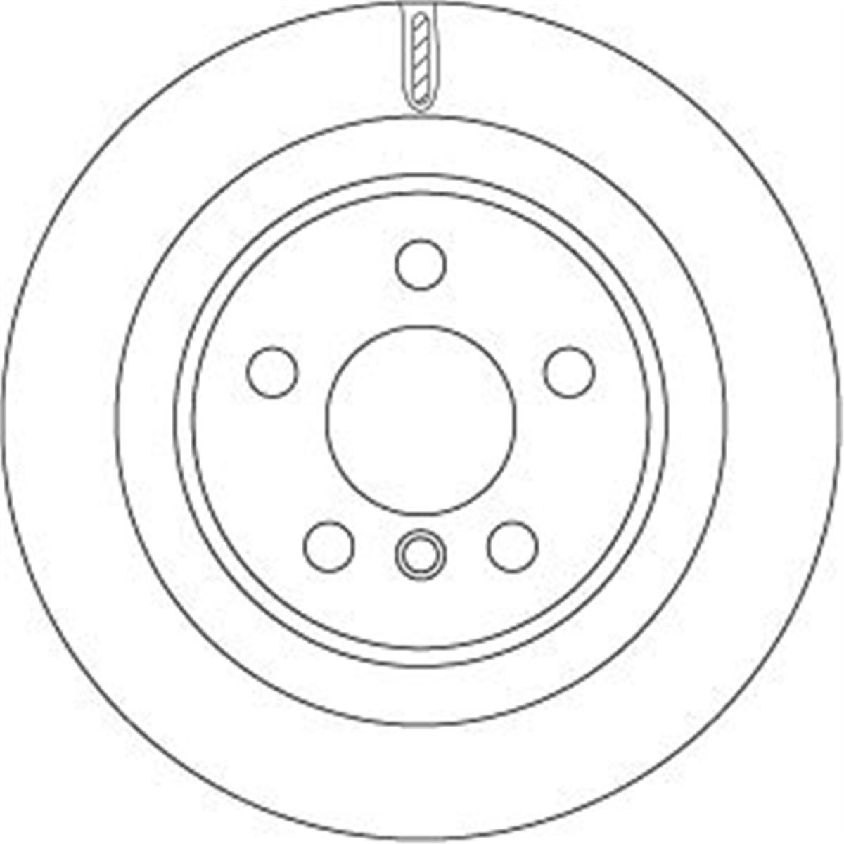 Bmw F40 F52 F44 F45 F46 F48 F49 F39 Fren Diski Arka 34216799369