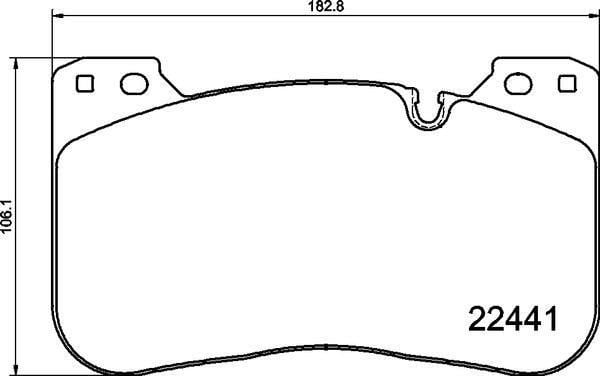 BMW G87 / G80 / G81 / G82 / G83 Ön Fren Balatası VALEO