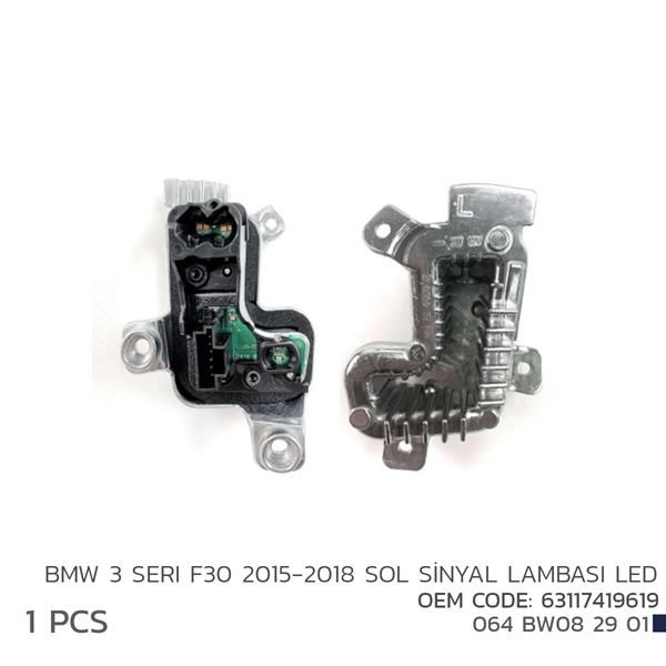 BMW 3 Serisi F30 Sol Sinyal LED Modül NIKEN