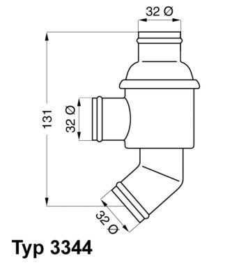 BMW Termostat 75C ELBA