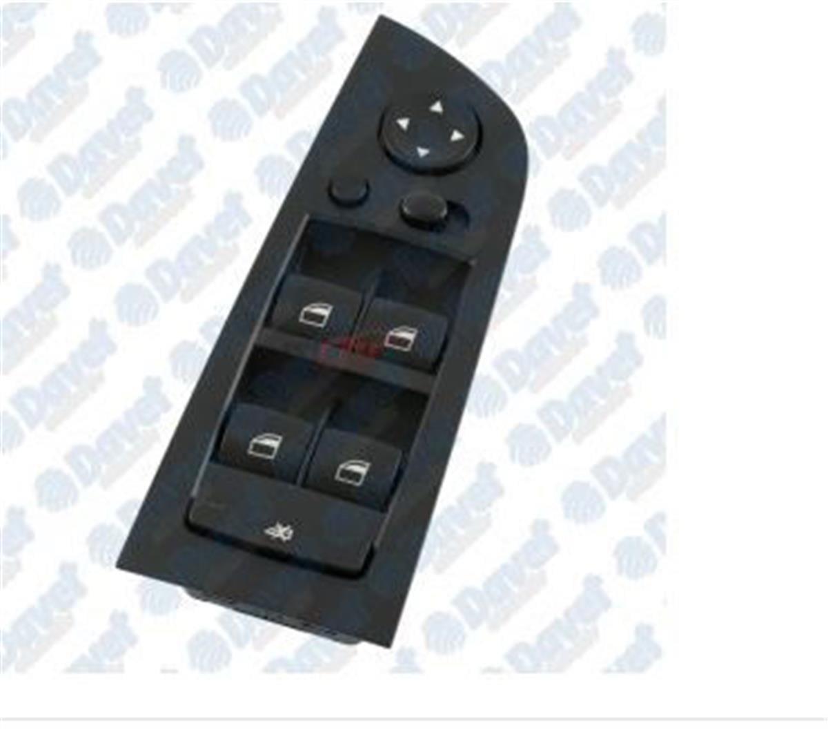 Bmw Sol Dörtlü Siyah Çerçeveli Katlanır Cam Düğmesi Mcar