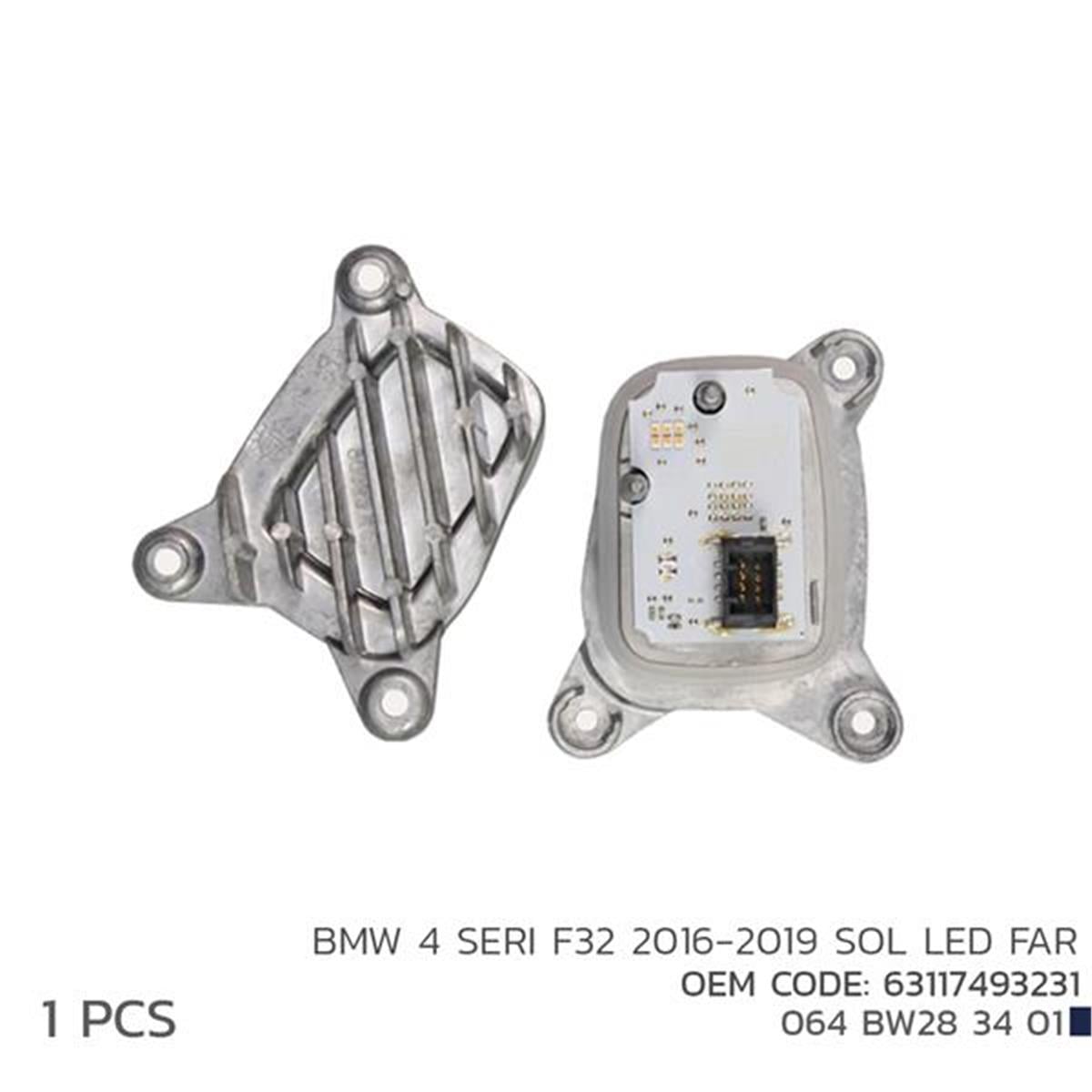 Bmw 4 Serisi F32 (2016-2019) Sol Led Modül 63117493231