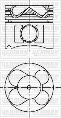 BMW 325D 330D 525D 530D 730D X3 3.0D X5 3.0D X6 3.0D Motor Piston Segmanı YENMAK