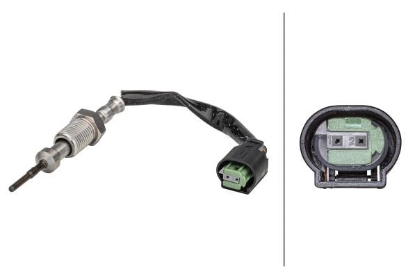 BMW Egzoz Sıcaklığı Sensörü 80 MM HELLA
