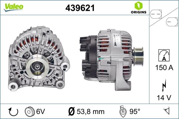 BMW 3 E90 X3 Alternatör VALEO
