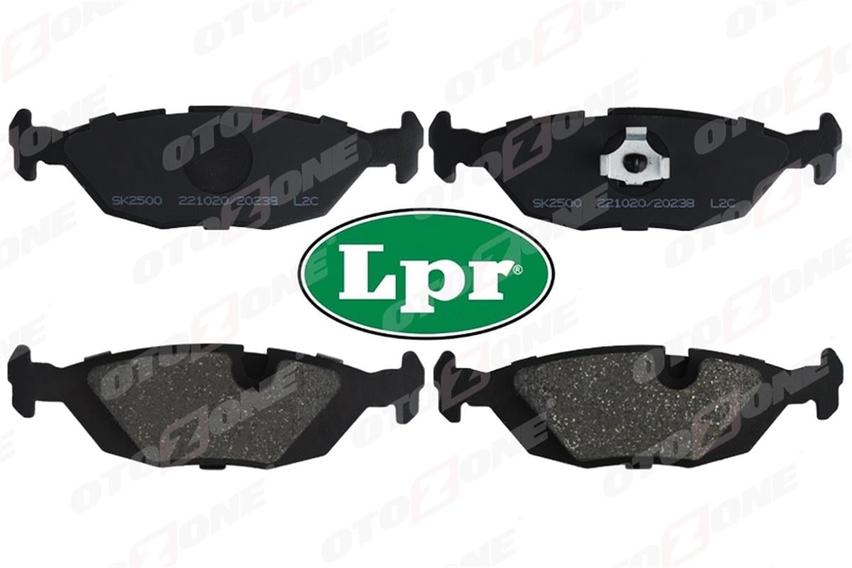 Bmw E30 E28 E24 Fren Balatası Arka 34211158912