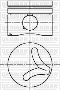 BMW 318 Compact TDS 325 TDS 525 TDS 725 TDS Piston Segman STD YENMAK