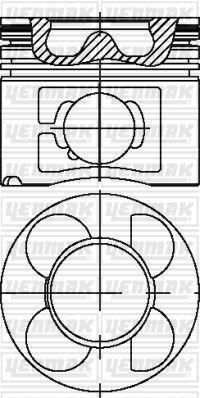 BMW 330D 530D 730D Land Rover Freelander Range Rover Piston Segman 0.50 YENMAK