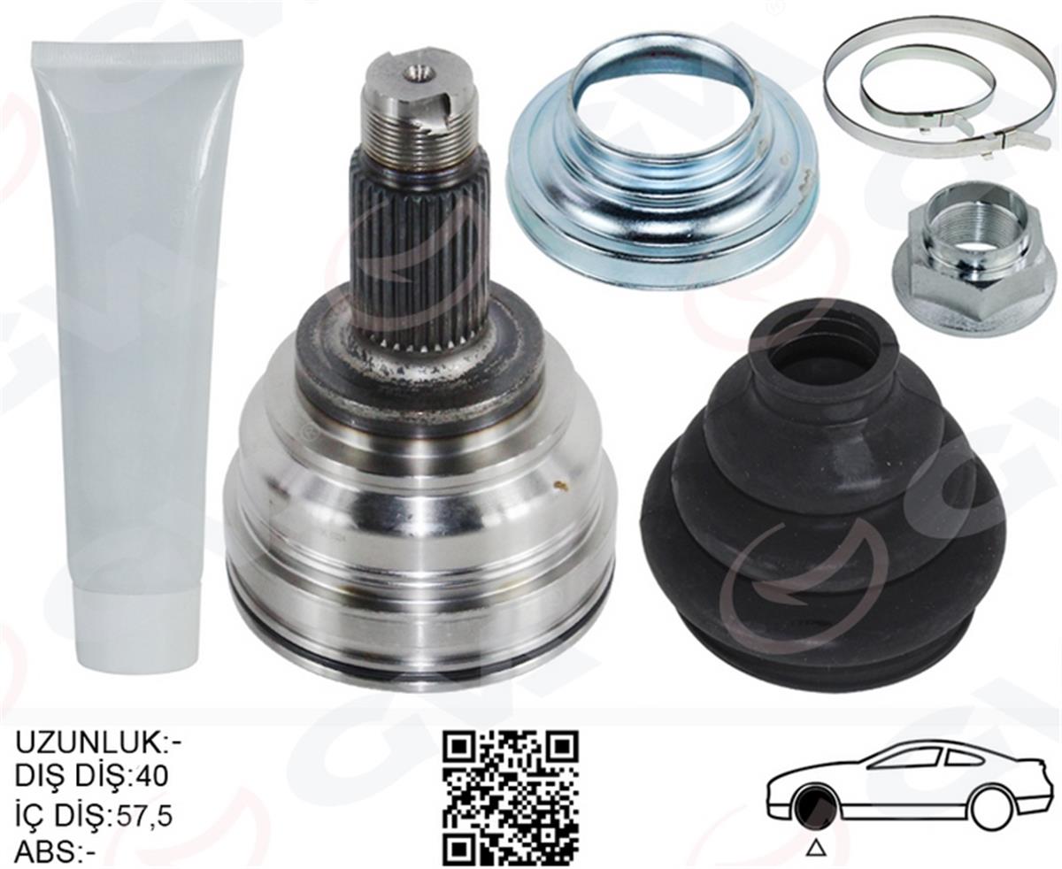 Bmw X5 E53 (00>07) Aks Kafası Dış Arka Sağ/Sol 33207500914-33207500915