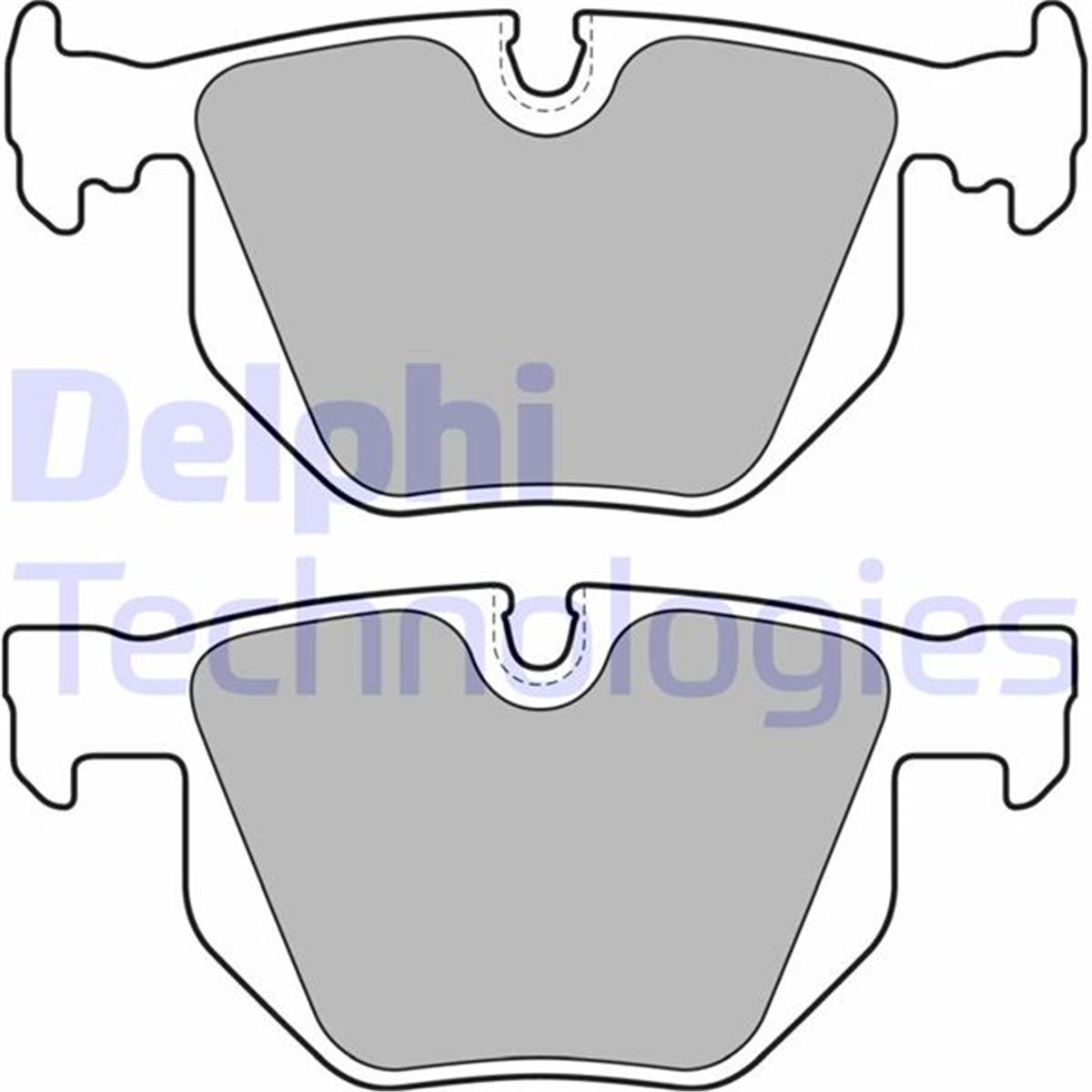 Bmw E65 E66 Fren Balatası Arka 34216761285