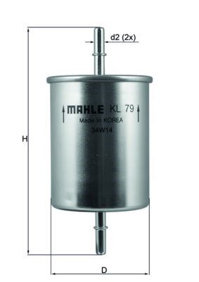 Volkswagen Bora / Golf IV / Multivan V / Transporter V / Skoda Octavia /... MAHLE