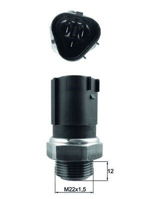 VW Bora Golf Jetta Polo Seat Cordoba Ibiza Toledo Audi A4 A3 Skoda Fabia... MAHLE
