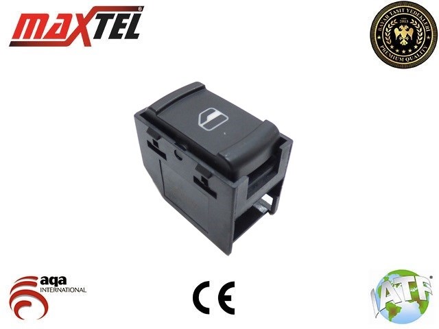 Volkswagen Bora Golf IV Passat Sağ Tekli Cam Kaldırma Anahtarı MAXTEL