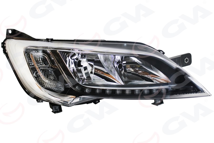 Peugeot Boxer Sağ Far Elektrik Motorlu LED'li Krom GVA