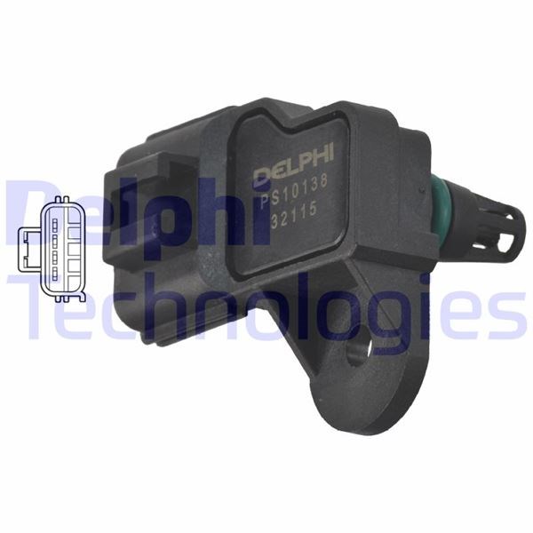 Boxer Jumper Transit Emme Manifold Basınç Map Sensörü DELPHI