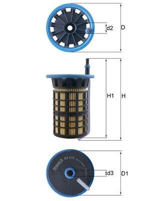 Peugeot Boxer Yakıt Filtresi [2.0 Blue HDI] MAHLE