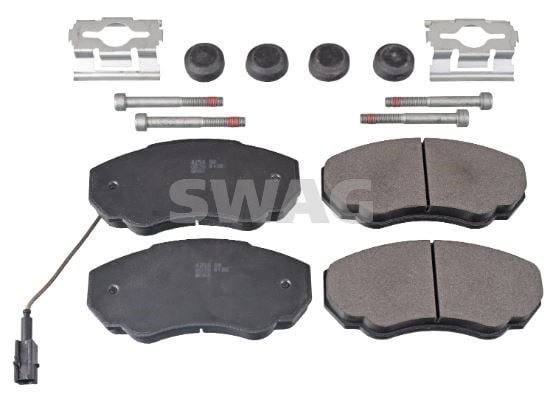 Peugeot Boxer Ön Fren Balatası Fişli Küçük Tip SWAG