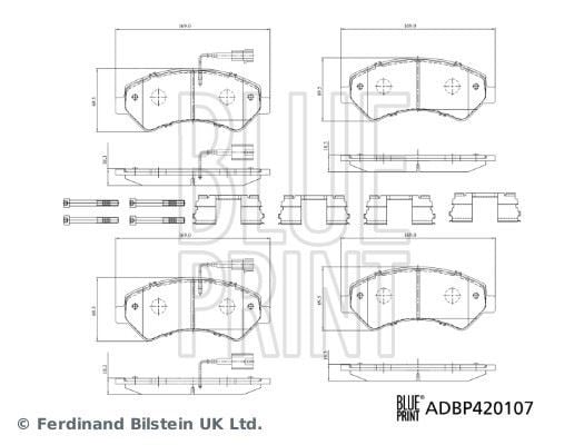 Boxer Jumper Ducato Ön Balata BLUEPRINT