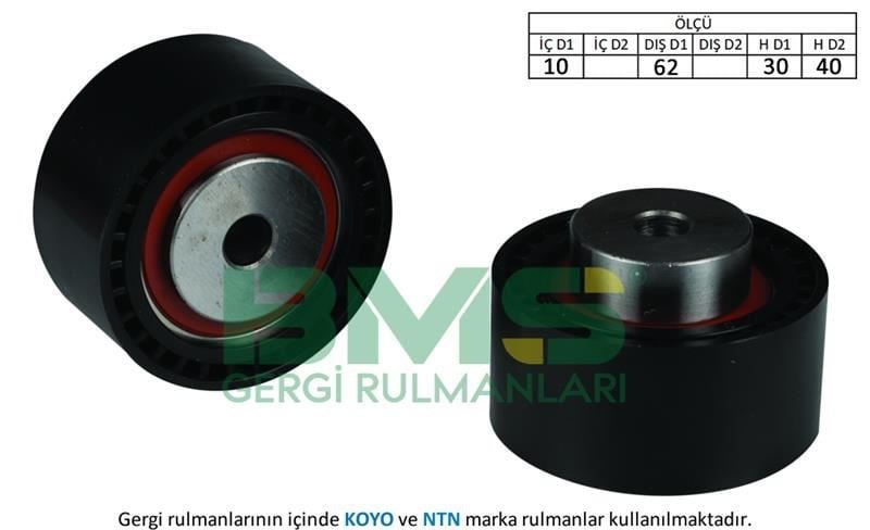 Peugeot Boxer Expert 406 607 807 Citroen C5 C8 Jumper Eksantrik Gergi Rulmanı BMS