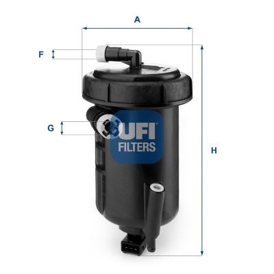 Peugeot Boxer Citroen Jumper Fiat Ducato Yakıt Mazot Filtresi UFI