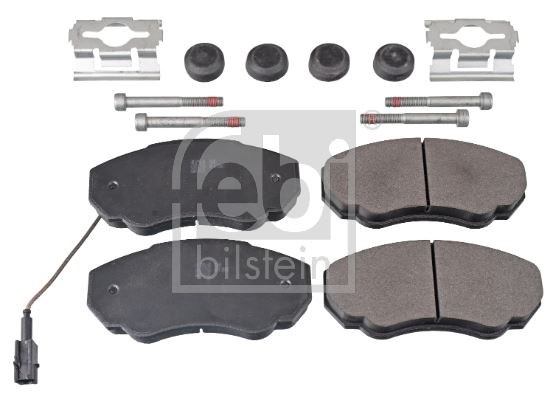 Peugeot Boxer Citroen Jumper Fiat Ducato Ön Fren Balatası [Fişli, Küçük Tip] FEBI