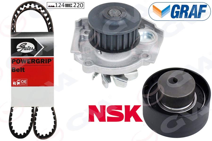 Fiat Brava 1.2 16V Devirdaimli Eksantrik Gergi Kiti GVA