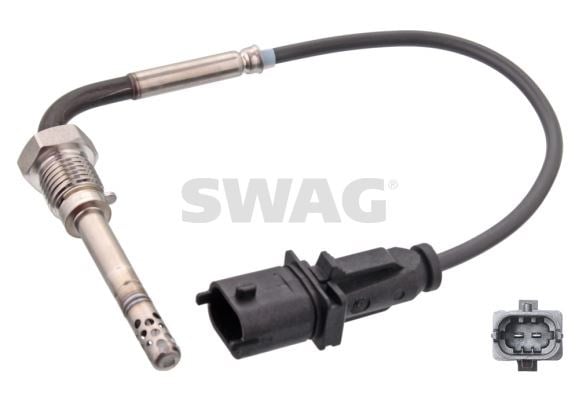 Fiat Bravo II Alfa Romeo Giulietta Egzoz Gazı Sıcaklık Sensörü SWAG