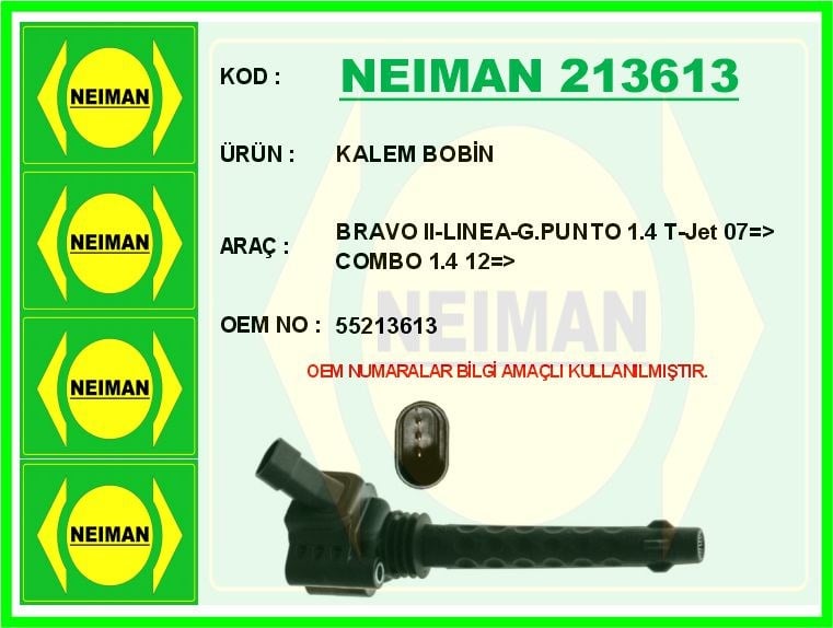 Fiat Bravo 2 Ateşleme Bobini Kalem Bobin BESCHER