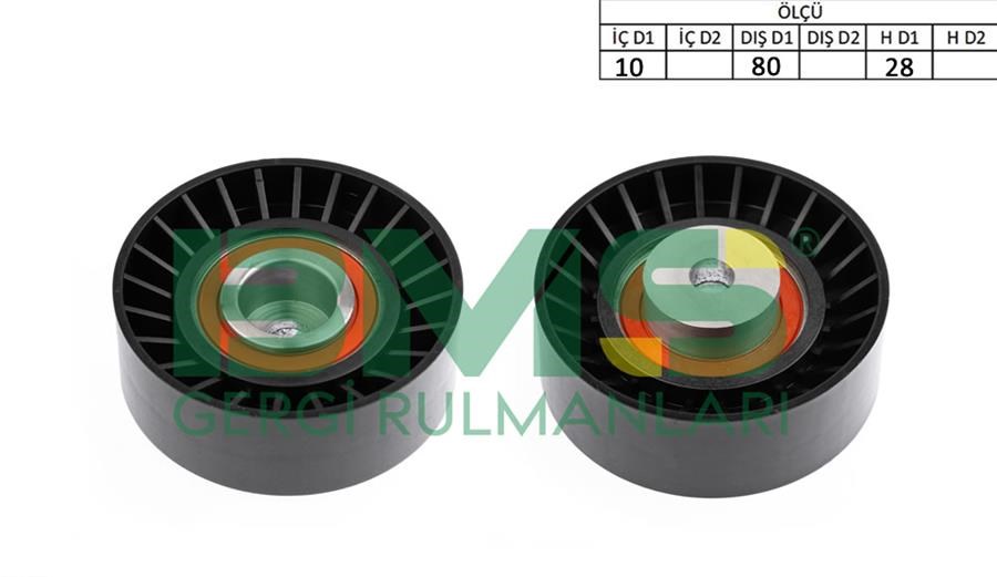 Fiat Bravo Alternatör Gergi Rulmanı BMS
