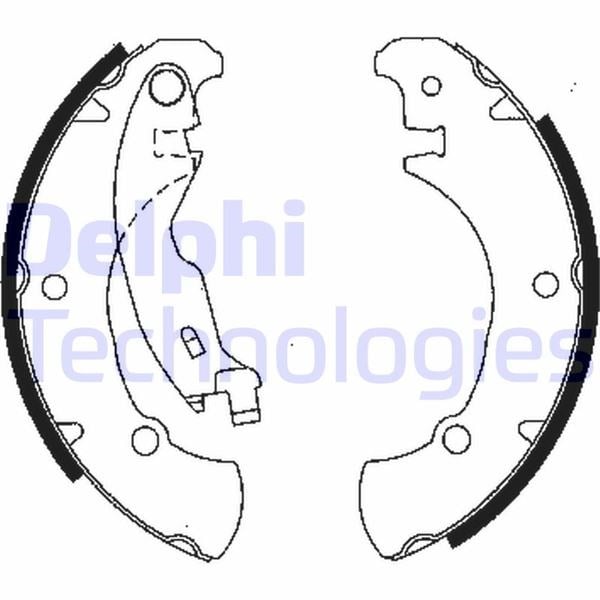 Fiat Bravo Brava Marea Arka Pabucu Balata DELPHI