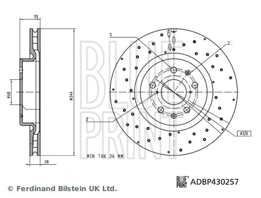BYD Seal 4X4 Fren Diski BLUEPRINT