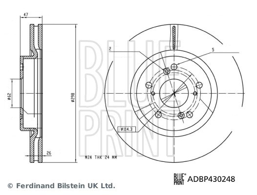 BYD Atto 3 Fren Diski BLUEPRINT