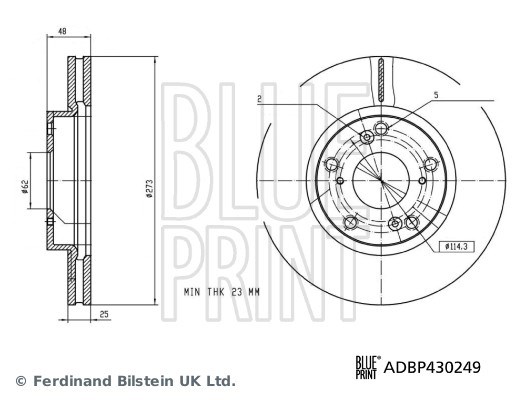 BYD Dolphin Fren Diski BLUEPRINT