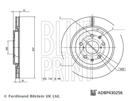 BYD Seal Fren Diski BLUEPRINT