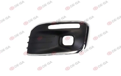 Citroen C-Elysee Ön Tampon Panjur Krom Çerçeve Sol DEGA