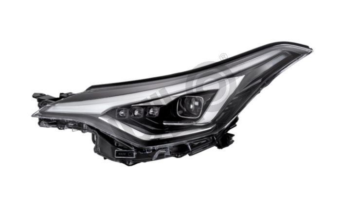 Toyota C-HR Far Sol LED'li Makyajlı Kasa ULO